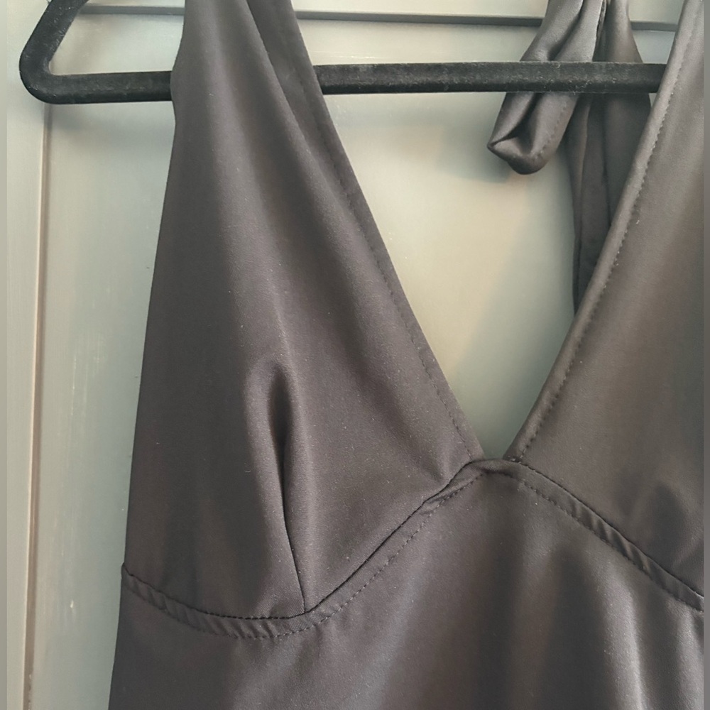 Women’s Black Halter Top - Picture 2 of 5